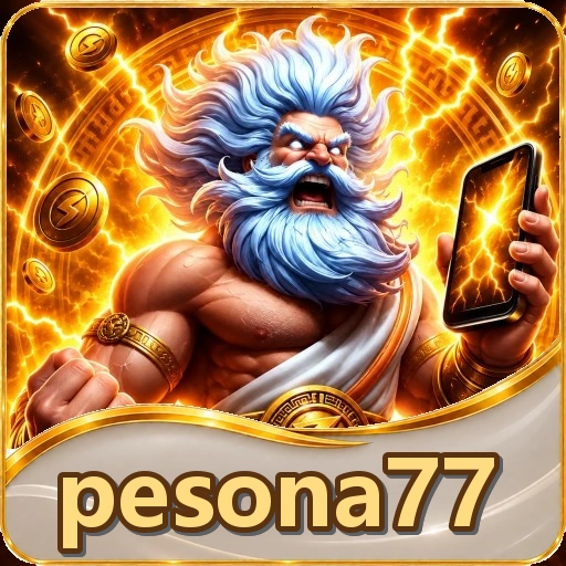 Tampilan menu katalog game pesona77 di Android